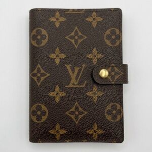 Louis Vuitton Authentic Small Ring Monogram Agenda Excellent Condition
